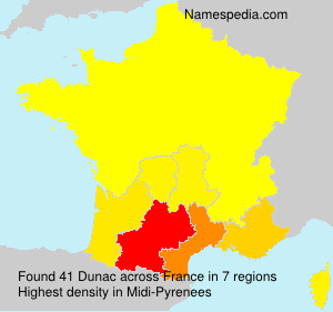 Surname Dunac in France Surname Dunac in France