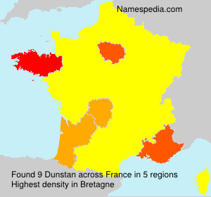 Surname Dunstan in France Surname Dunstan in France