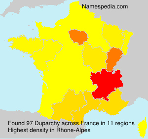 Surname Duparchy in France Surname Duparchy in France