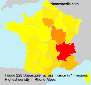 Surname Dupasquier in France Surname Dupasquier in France