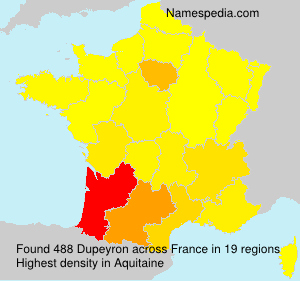 Surname Dupeyron in France Surname Dupeyron in France