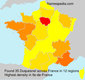 Surname Duquesnel in France Surname Duquesnel in France