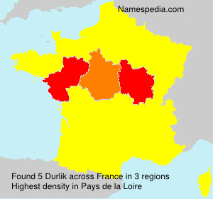 Surname Durlik in France Surname Durlik in France