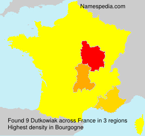 Surname Dutkowiak in France Surname Dutkowiak in France
