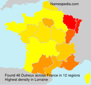 Surname Dutreux in France Surname Dutreux in France