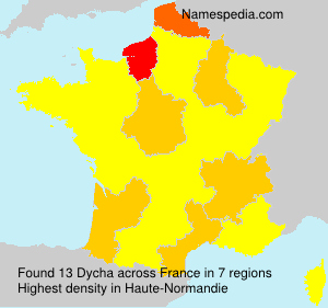 Surname Dycha in France Surname Dycha in France