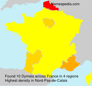 Surname Dymala in France Surname Dymala in France