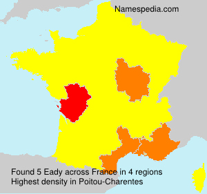 Surname Eady in France Surname Eady in France