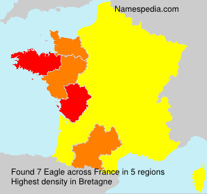 Surname Eagle in France Surname Eagle in France