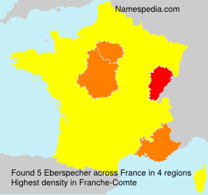 Surname Eberspecher in France Surname Eberspecher in France