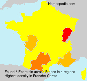 Surname Eberstein in France Surname Eberstein in France