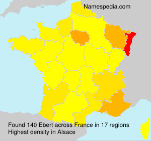 Surname Ebert in France Surname Ebert in France