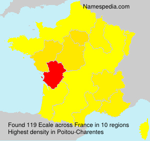 Surname Ecale in France Surname Ecale in France
