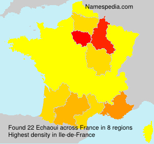 Surname Echaoui in France Surname Echaoui in France