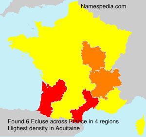 Surname Ecluse in France Surname Ecluse in France