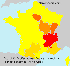 Surname Ecoffey in France Surname Ecoffey in France
