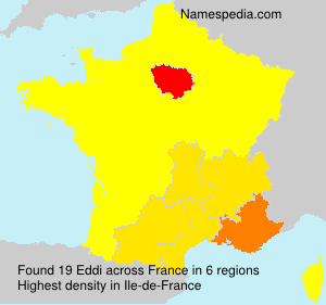 Surname Eddi in France Surname Eddi in France