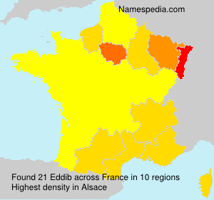 Surname Eddib in France Surname Eddib in France