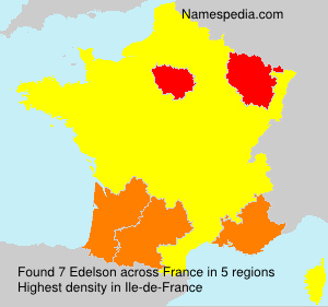 Surname Edelson in France Surname Edelson in France
