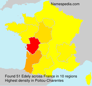 Surname Edely in France Surname Edely in France
