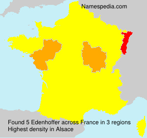 Surname Edenhoffer in France Surname Edenhoffer in France