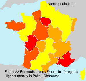 Surname Edmonds in France Surname Edmonds in France