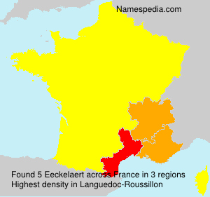Surname Eeckelaert in France Surname Eeckelaert in France