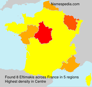 Surname Eftimakis in France Surname Eftimakis in France