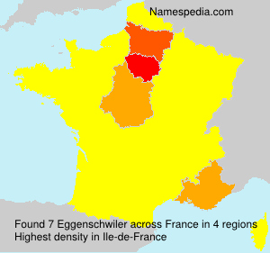 Surname Eggenschwiler in France Surname Eggenschwiler in France