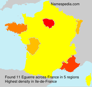 Surname Eguerre in France Surname Eguerre in France