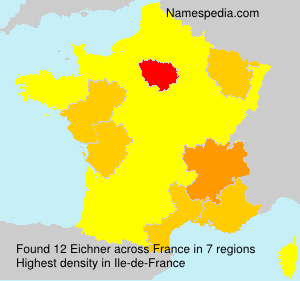 Surname Eichner in France Surname Eichner in France