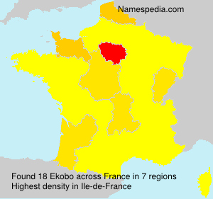 Surname Ekobo in France Surname Ekobo in France