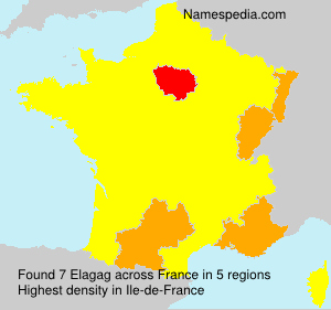 Surname Elagag in France Surname Elagag in France