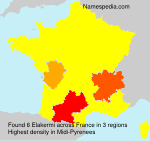 Surname Elakermi in France Surname Elakermi in France
