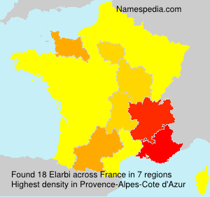 Surname Elarbi in France Surname Elarbi in France