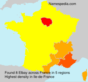 Surname Elbay in France Surname Elbay in France