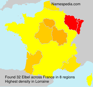 Surname Elbel in France Surname Elbel in France