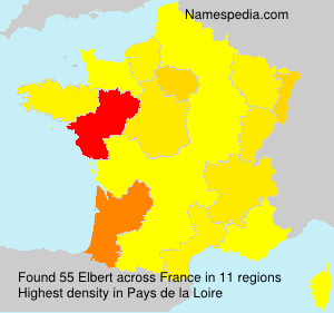 Surname Elbert in France Surname Elbert in France