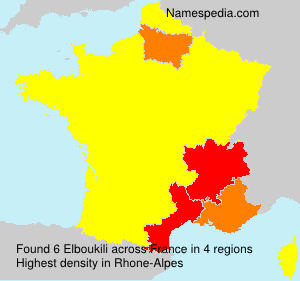 Surname Elboukili in France Surname Elboukili in France
