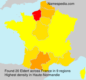 Surname Eldert in France Surname Eldert in France