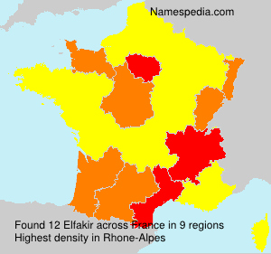 Surname Elfakir in France Surname Elfakir in France