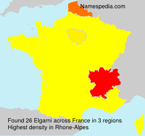 Surname Elgarni in France