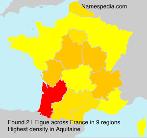 Surname Elgue in France Surname Elgue in France