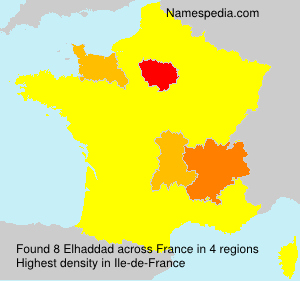 Surname Elhaddad in France Surname Elhaddad in France