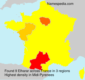 Surname Elharar in France Surname Elharar in France