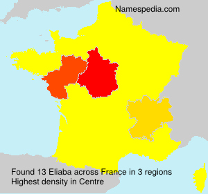 Surname Eliaba in France Surname Eliaba in France