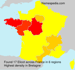 Surname Elicot in France Surname Elicot in France