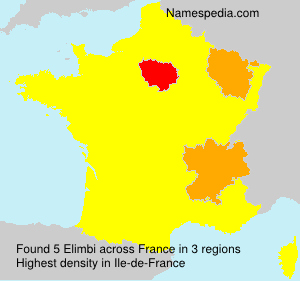 Surname Elimbi in France Surname Elimbi in France