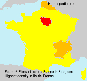Surname Elimrani in France Surname Elimrani in France