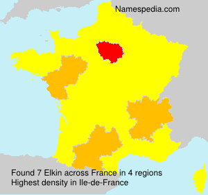 Surname Elkin in France Surname Elkin in France